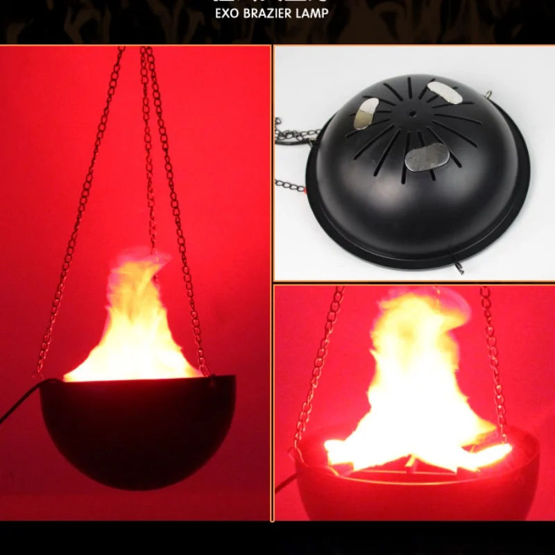 Lampada 3D con Fiamma Finta, S - Head Racket Boom recensione e prezzo
